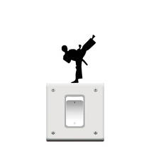 Hot Taekwondo Wall Sticker Removable Wall Stickers Diy Wallpaper For Living Room Bedroom Wall Decal Home Decor 2024 - buy cheap