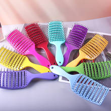 Huiyun Hair Brush Scalp Massage Comb Hairbrush Nylon Women Wet Curly Detangle Hair Brush for Salon Hairdressing Styling Tools 2024 - buy cheap