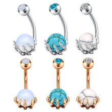 14G New Surgical Steel Navel Piercing Sexy Belly Piercing Ombligo Belly Button Rings Nombril Navel Rings Earrings Body Jewelry 2024 - buy cheap