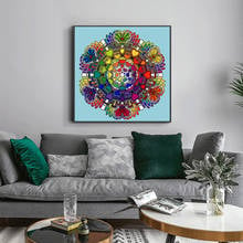 Muxun 5D Diamond Painting Flower Mandala Full Square Picture Of Rhinestones Diamond Embroidery Cross Stitch Love Home Decoration 2024 - buy cheap