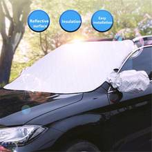 Coche magnético de protección para parabrisas de coche, Protector solar Universal contra heladas 2024 - compra barato