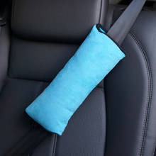 Baby Car Seat Belts Pillow Children Safety Strap Micro-suede Fabric Shoulder Protection 30x10cm 2024 - buy cheap