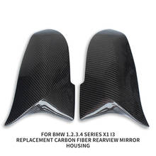 For BMW 1 2 3 4 Series F20 F22 F23 F30 F35 F32 F33 F36 X1 E84 Rearview Mirror Carbon Fiber 1 Pair Replace Carbon Fiber Mirror 2024 - buy cheap