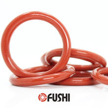 CS1.9mm Silicone O RING OD 50/52/55/58/60/62/63*1.9 mm 50PCS O-Ring VMQ Gasket seal Thickness 1.9mm ORing White Red Rubber 2024 - buy cheap