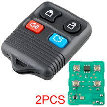 2pcs/lot 4 Buttons Car Keyless Replacement Remote Key Fob CWTWB1U212 / CWTWB1U331 / GQ43VT11T / CWTWB1U345 Fit for Ford 2024 - buy cheap