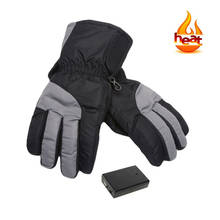Winter Man Women Ski Gloves Usb Electric 5th Battery Heating Outdoor Hot Finger Gloves Ski Thick Heating Gloves Can Be Washed 2024 - buy cheap