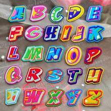 50pcs/lot Embroidery Patch Cartoon Letter Star Kids Clothing Decoration Sewing Accessories Diy Iron Heat Transfer Applique 2024 - buy cheap