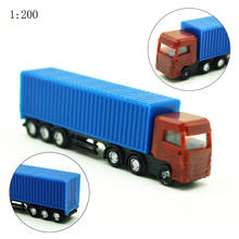 1/200 Scale architectural model plastic miniature Model truck Color truck Van 2024 - buy cheap