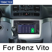 Para Mercedes Benz Vito 2009 ~ 2011 NTG Android Car Multimedia player WIFI GPS Autoradio tela de toque de Navegação BT Mapa 2024 - compre barato