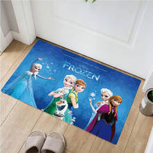 Tapete de cozinha, 60x40cm, frozen, anna, elsa, porta de entrada, decoração da casa, sala de estar, quarto, antiderrapante 2024 - compre barato