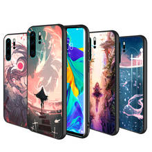 Silicone Cover Anime Animation art For Huawei P40 P30 P20 Pro P10 P9 P8 Lite E Plus 2019 2017 Phone Case 2024 - buy cheap