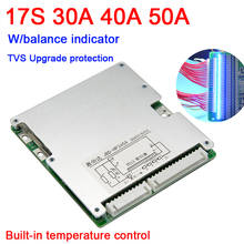 17S 16S 60V 50A 40A 30A Li-ion lithium battery protection board BMS High Power lipo Liion W/ LED balance indicator 14S 13S 10S 2024 - buy cheap