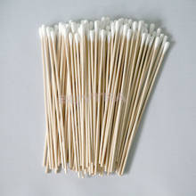 100pcs 15cm Wood Cotton Head Health Cotton Swab Stick Makeup Cosmetics Ear Clean Jewelry Clean Buds Tip For Medical 2024 - buy cheap