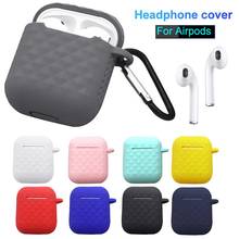 Durable Shockproof Soft Silicone Anti-slip Protector Case Cover for A-pple AirPod 1/2 2024 - buy cheap