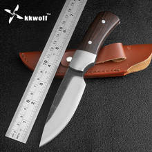 High-carbon steel hunting knife handmade forged fixed blade knife Outdoor camping Survival Tactical Knife Ebony handle EDC tool 2024 - buy cheap