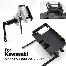 For Kawasaki Versys 1000 VERSYS1000 2017 2018 Motorcycle Accessories Motorcycle Modified Gps Navigation Bracket 2024 - buy cheap