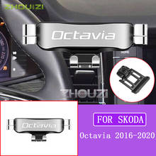 Car Mobile Phone Holder For Skoda Octavia 2016 2017 2018 2019 2020 Air Vent Mounts GPS Stand Navigation Bracket Car Accessories 2024 - buy cheap