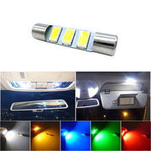 28mm 29mm 5630 smd conduziu a luz do carro automóveis interior cúpula luz de leitura sunvisor flips vaidade espelho lâmpada carga luzes 12v 2024 - compre barato