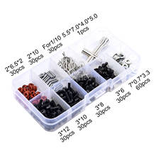 270Pcs Metal Practical Special Repair Tool Various Sizes with Screws Box Hexagon Wrench Durable for 1/10HSP RC Car High Quality 2024 - buy cheap