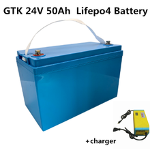 Power supply deep cycle 32700 24V 50Ah Lifepo4 Battery Pack with strong BMS for motor solar energy Golf car+ 5A charger 2024 - buy cheap