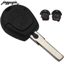 jingyuqin for Volkswagen VW Passat Polo Golf Sharan Bora 2 Button Remote Key Shell fob Case 10pcs/lot 2024 - buy cheap