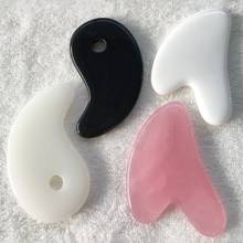 Resin Beeswax Gua Sha Scraping Board Facial Massager Full Body Scraper SPA Therapy Trigger Point Treatment Tool 2024 - buy cheap
