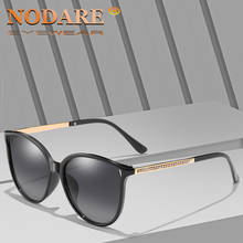 NODARE Polarized Women Sunglasses Female Vintage Luxury Plastic Brand Designer Cat Eye Sun Glasses For Female Ladies Eyewears 2024 - buy cheap