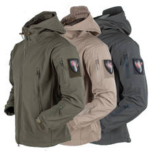 Men Winter Tactical Jacket Fleece Army Jacket Military Shark Skin Windbreaker Jackets Soft Shell Warm Waterproof Windproof Coat 2024 - buy cheap