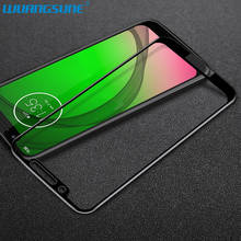 Full Cover Tempered Glass For Motorola G8 Plus E6Play E6S Screen Protector film for Moto One vision ZOOM Action protective glass 2024 - buy cheap