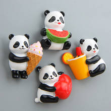 1pcs Cute Panda Fridge Sticker Room Message Stick Refrigerator Fridge Magnet Sticker Children Birthday Gift Souvenir Home Decor 2024 - buy cheap