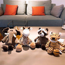 20/35cm Cute Elephant Raccoon Giraffe Lion Plush Toys Children Kids Girl Birthday Christmas Gifts 2024 - buy cheap