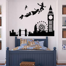 Наклейка на стену для детской комнаты, Виниловая наклейка на стену с изображением пиратов и Лондона для интерьера детской комнаты, домашнее... 2024 - купить недорого