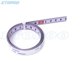 Miter Track Tape Measure Metric Self Adhesive Miter Saw Scale Steel Ruler For Router Table Saw T-track Woodworking Tools 2024 - buy cheap