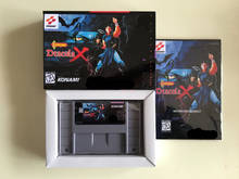 16-битные игры ** Castlevania Dracula X (Американская версия! Коробка + инструкция + картридж!) 2024 - купить недорого