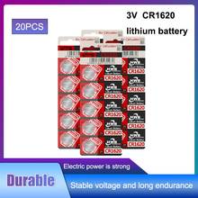 20pc For Eaxell cr1620 3v button cell coin lithium batteries for watch car toy ECR1620 DL1620 5009LC KCR1620 BR1620 LM1620 2024 - buy cheap