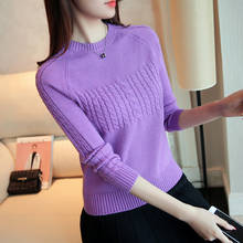 Knitted Women Autumn Winter Pullover Sweater 2021 New Ladies Korean Sweater Female Long Sleeve Jumper Twist Pullover Pull Femme 2024 - buy cheap