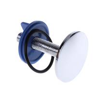 Bathtub Sink Plug Faucet Kitchen Bathroom Supplies Stainless Steel Hole Stopper Cover Washbasin Metal Plugs 2024 - buy cheap