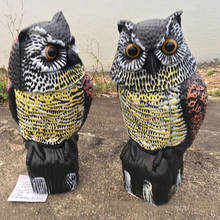 Fake Prowler Owl Bird Scarer Owl Prowler Decoy Protection Repellent Pest Control Scarecrow Mouse Repeller Scarecrow Garden Decor 2024 - buy cheap