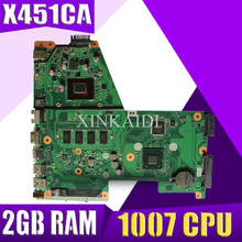 Novo! Akemy x451ca placa-mãe do portátil para asus x451c x451ca f451c mainboard 1007u cpu 2 gb ram 100% teste ok 2024 - compre barato