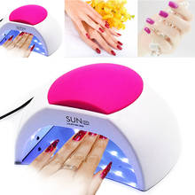 Luz LED para uñas con lámpara UV para esmalte de uñas, secador de uñas para manicura, modo de bajo calor, 48W, 10s /30s /60s/90s 2024 - compra barato