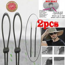 TWO Hat Chin Strap Cord / Mens Cowboy Hat Chinstrap & Toggle，Windproof - No Hat 2024 - buy cheap