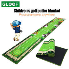 Cobertor para prática de golfe infantil, cobertor para praticar o golfe em casa, treinador de via aérea, com ponta fina, 1 peça 2024 - compre barato