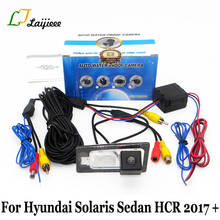 For Hyundai Solaris Sedan HCR 2017 2018 2019 / HD Night Vision Car Backup Reverse Camera / With Power Relay Auto Rearview Camera 2024 - buy cheap