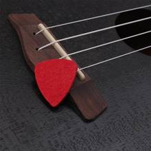 1PCS Colorful Ukulele Wool Picks Wool Felt Picks Finger Thumb Pick Leather Guitarra Picks for Ukulele Banjor Guitar Accessories 2024 - buy cheap