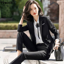 Ladies High Quality Interview Workwear 2021 Spring and Autumn Casual Women's Blazer Jacket Casual Office Suit Pants Slim Skirt 2024 - buy cheap