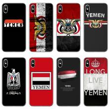 Аксессуары для телефона с национальным йеменским флагом, чехол для iPhone 11 Pro, XS, Max, XR, X, 8, 7, 6, 6S Plus, 5 дюймов, фотосессия, 4 iPod Touch 5, 6 2024 - купить недорого