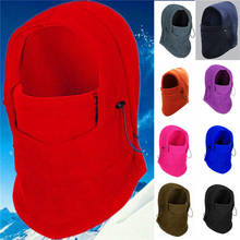 Gorros de senderismo a prueba de viento para hombre, pasamontañas térmico cálido de lana, gorros para la cara, esquí, bicicleta, motocicleta, calentador de cuello, casco 2024 - compra barato