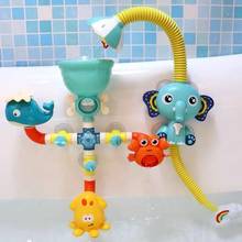 Baby Bath Toy Suction Cup Water Game Giraffe Crab Model Faucet Shower Water Spray Toys Bathroom Bath Shower Water Toy Kit Gifts 2024 - buy cheap