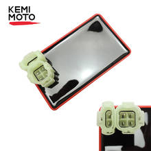 KEMiMOTO-Caja CDI roja, Unidad de módulo de encendido para Honda TRX300 4x4, TRX300FW, Fourtrax 1988, 1989, 1990, 1991, 1992, 1993 2024 - compra barato