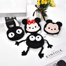 Student’s Purse Cute Carton Eggette Plushed Wallet Coin Earphone USB Cable Storage Small Money Bag F903 2024 - buy cheap